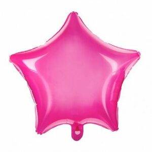 Balão de Foil Estrela Rosa