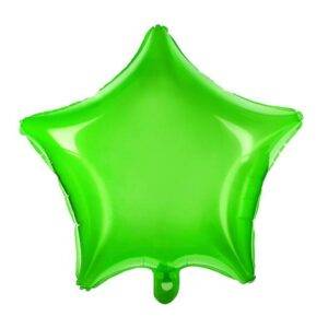 Balão de Foil Estrela Verde
