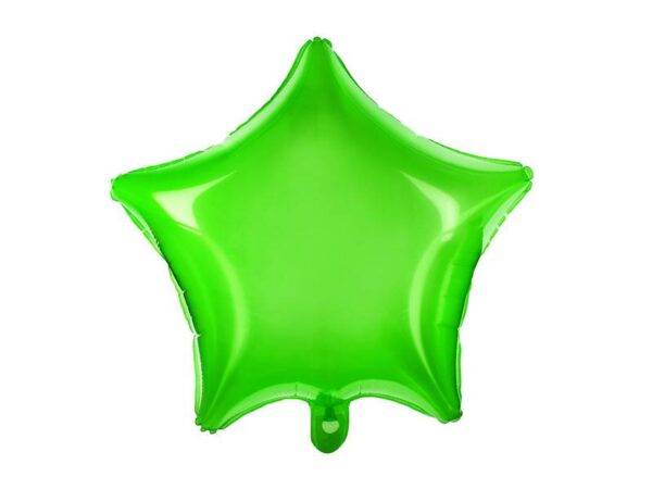 Balão de Foil Estrela Verde