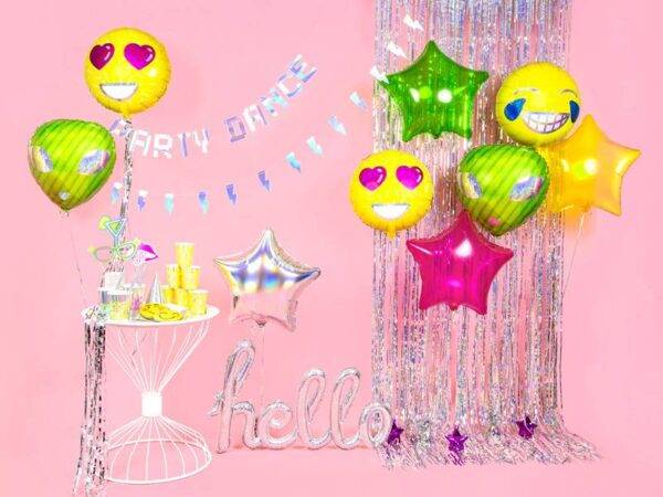 Balão de Foil Estrela 48 cm, iridescente