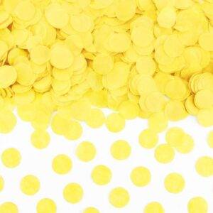 Círculos de confete, Amarelo, 15 g