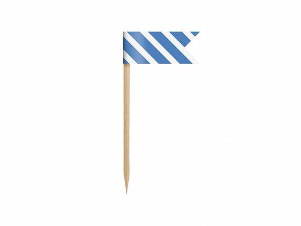 Cupcake Toppers Mini Flags Plane, mix, 7 cm