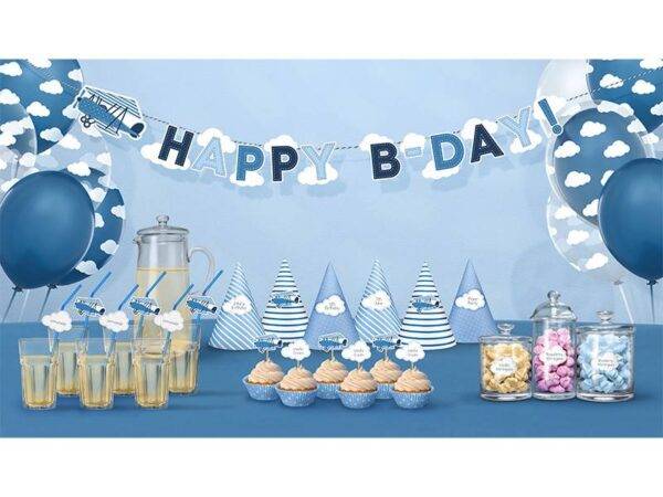Little Plane Cupcake Toppers, 10 cm