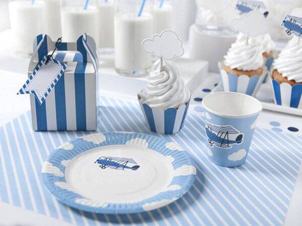 Caixas decorativas para pipoca - Little Plane