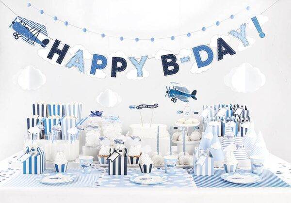 Caixas decorativas para doces Little Plane