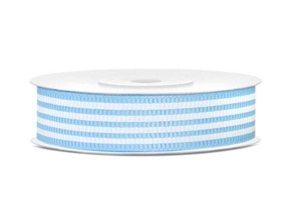 Fita de gorgorão, azul celeste, 18 mm / 10 m
