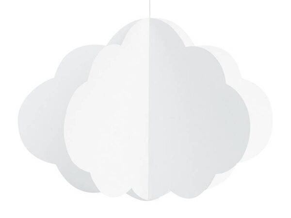 Decoração suspensa Nuvens e pequeno avião,