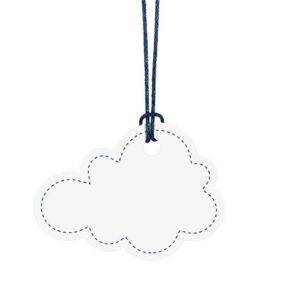 Etiquetas decorativas Little Cloud, 7,1 x 5,2 cm