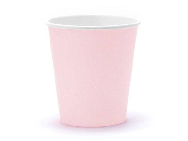 Copos, rosa pó claro, 180 ml