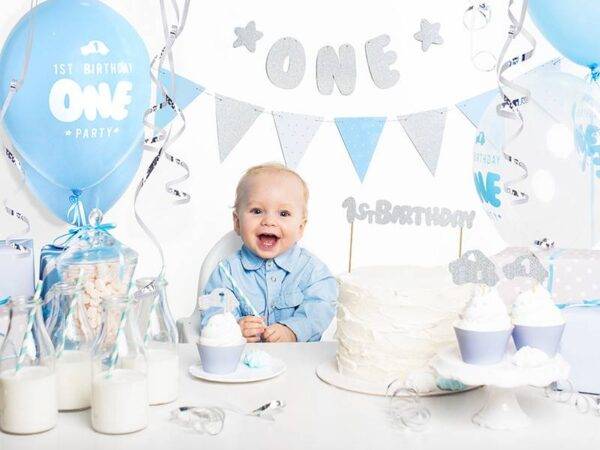Banner 1st Birthday - One, 11.5x50 cm