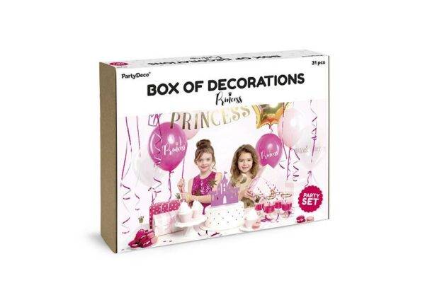 Conjunto de decorações para festas - Princesa