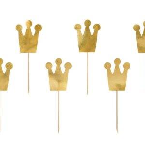 Cupcake toppers Princess - Coroas Toppers de cupcake