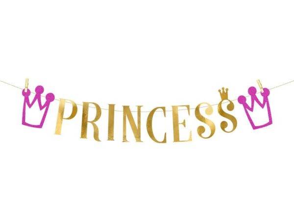 Banner Princess, 13,5 x 90 cm Banner Princess,