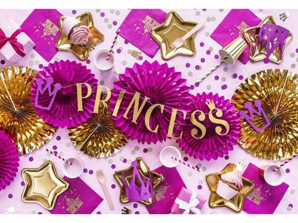 Topper de Bolo Princesa - Castelo, 17-21,5 cm