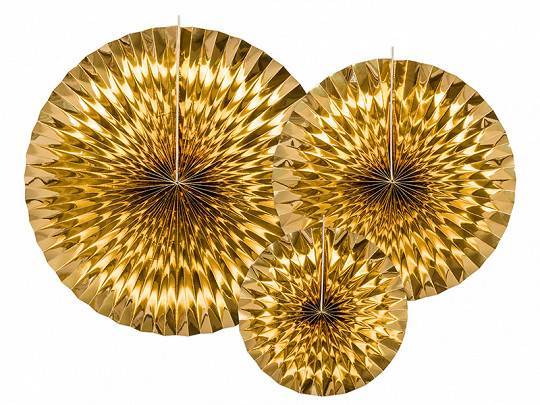 Rosetas decorativas, ouro