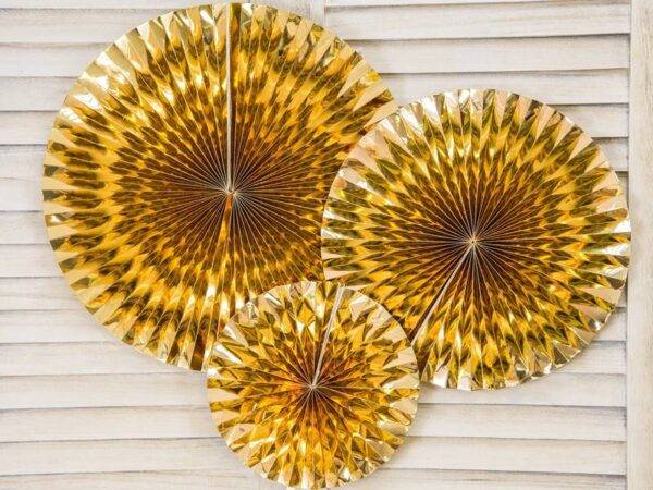 Rosetas decorativas, ouro