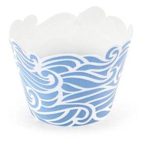 Wrappers de cupcake Ahoy, 5x7,5x 5,5 cm