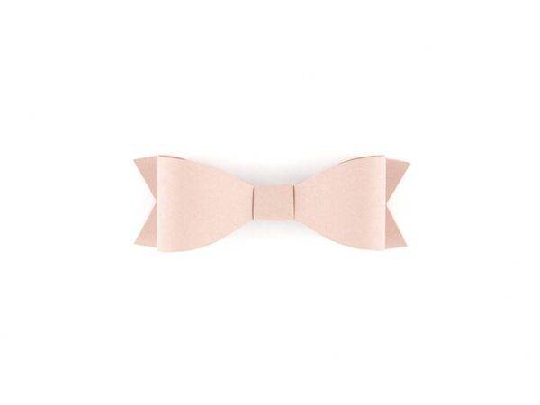 Decorações de papel Laços, rosa pó
