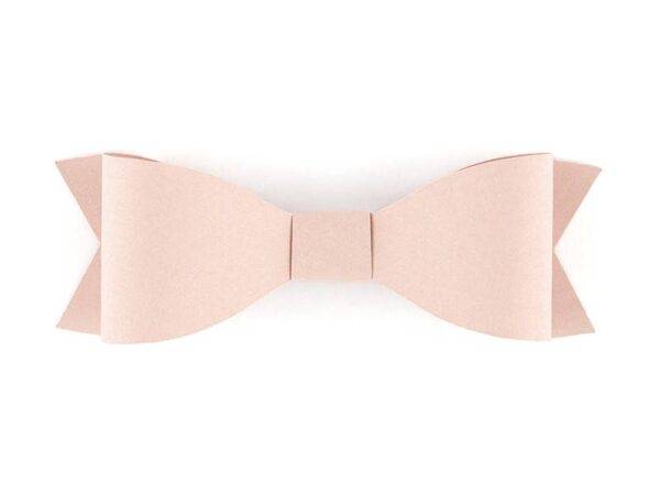 Decorações de papel Laços, rosa pó