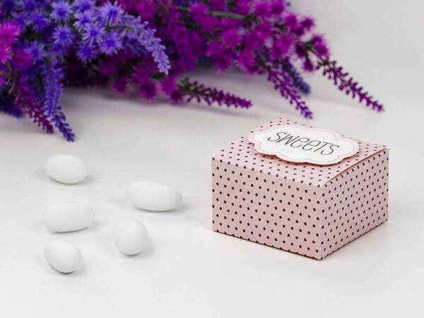 Caixas com uma nuvem Doces, mistura, 6 x 5,5 x 4 cm