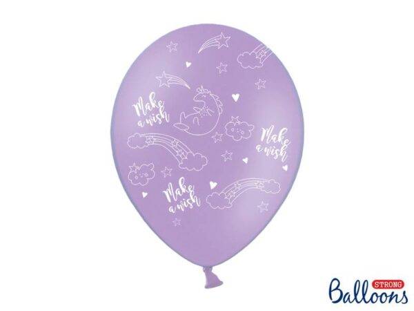 Balões 30 cm, Unicórnio, mistura