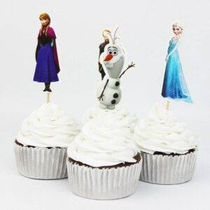 Cake Toppers do tema Frozen