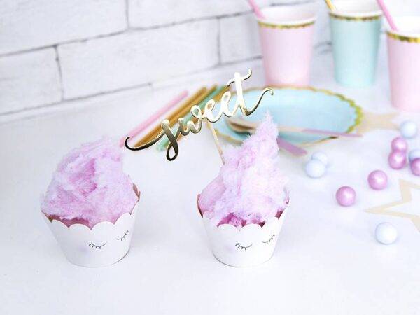 Invólucros de cupcake Unicornio