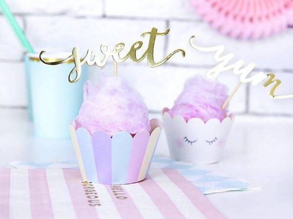 Invólucros de cupcake Unicornio