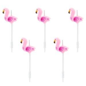 Velas de aniversário Flamingos