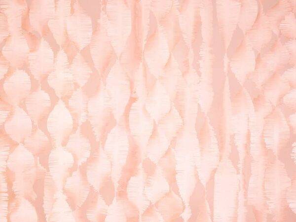 Guirlanda de franja de papel crepe, rosa claro