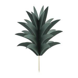 Cupcake toppers Aloha - Abacaxi