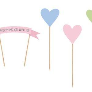 Cake topper, 13.5-20.5 cm