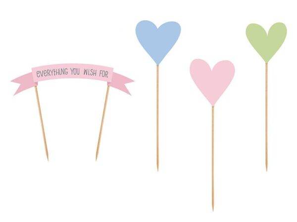 Cake topper, 13.5-20.5 cm