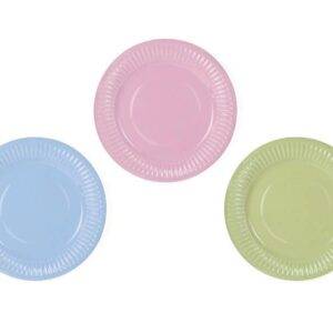 Pratos de Papel Pastelove
