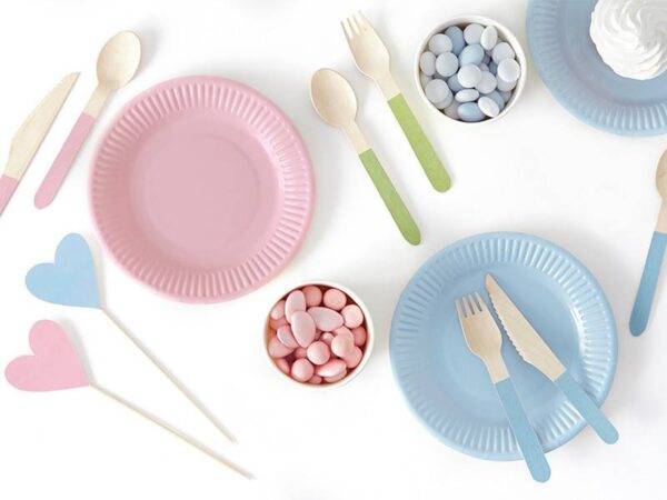 Pratos de Papel Pastelove