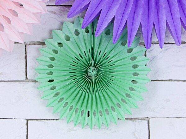Ventilador de tecido, hortelã leve, 20-30 cm