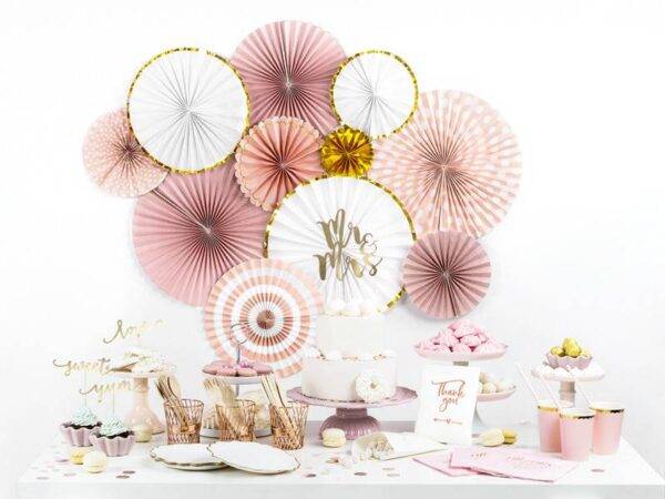 Toppers de cupcake Love, ouro, 13 cm