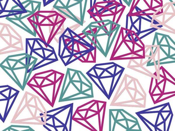 Confetti Diamonds, mix