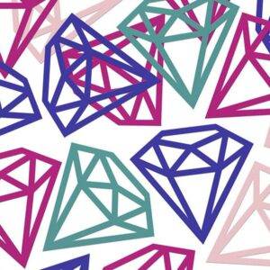 Confetti Diamonds, mix