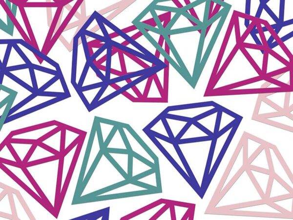 Confetti Diamonds, mix