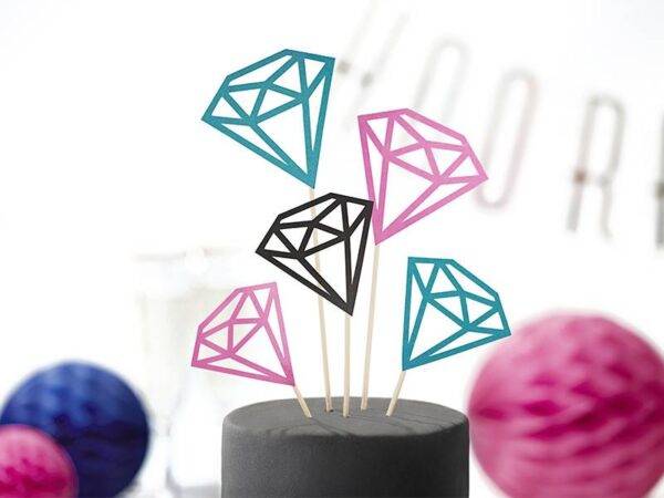 Diamantes Toppers, 12,5-25,5 cm