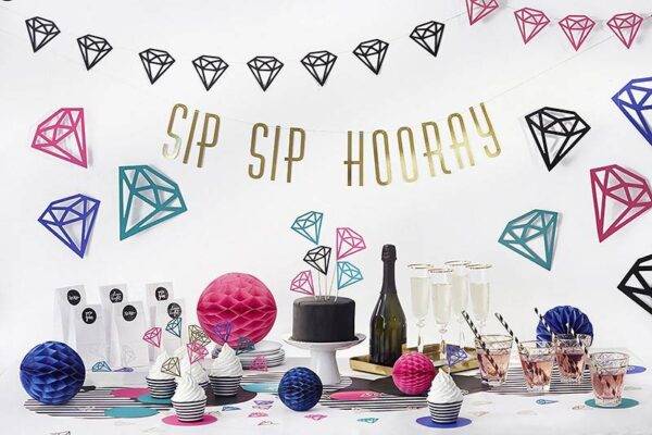 Diamantes de decorações, mix