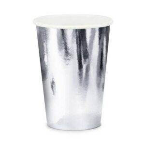 Copos, prata, 220 ml