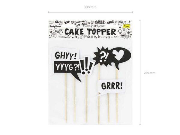 Toppers Monsters - Nuvens, 11-20,5 cm