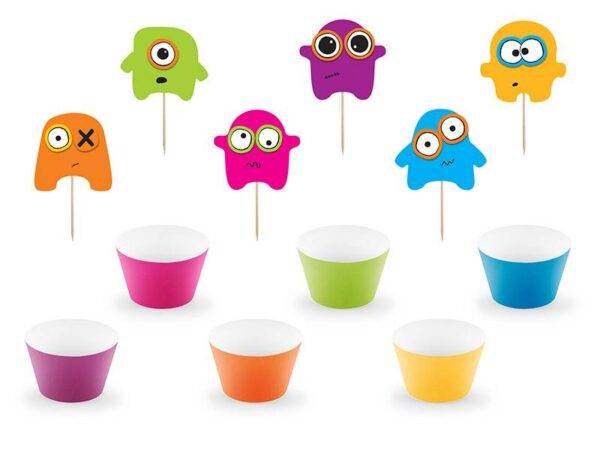 Cupcake kit Monsters