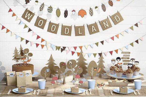 Toppers Woodland, mix: 1pkt/5pc.