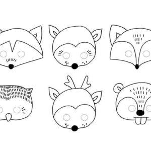 Masks Woodland, mix