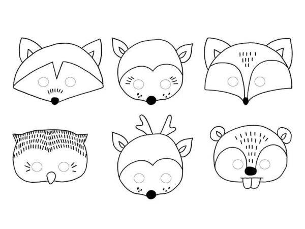 Masks Woodland, mix