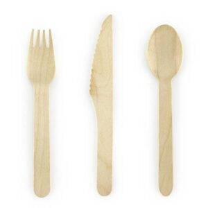 Talheres de madeira Woodland, 16 cm