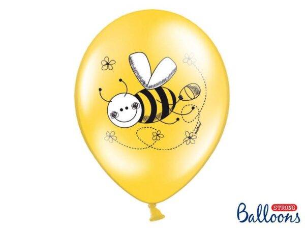 Balloons 30 cm, Bees, Pastel Mix